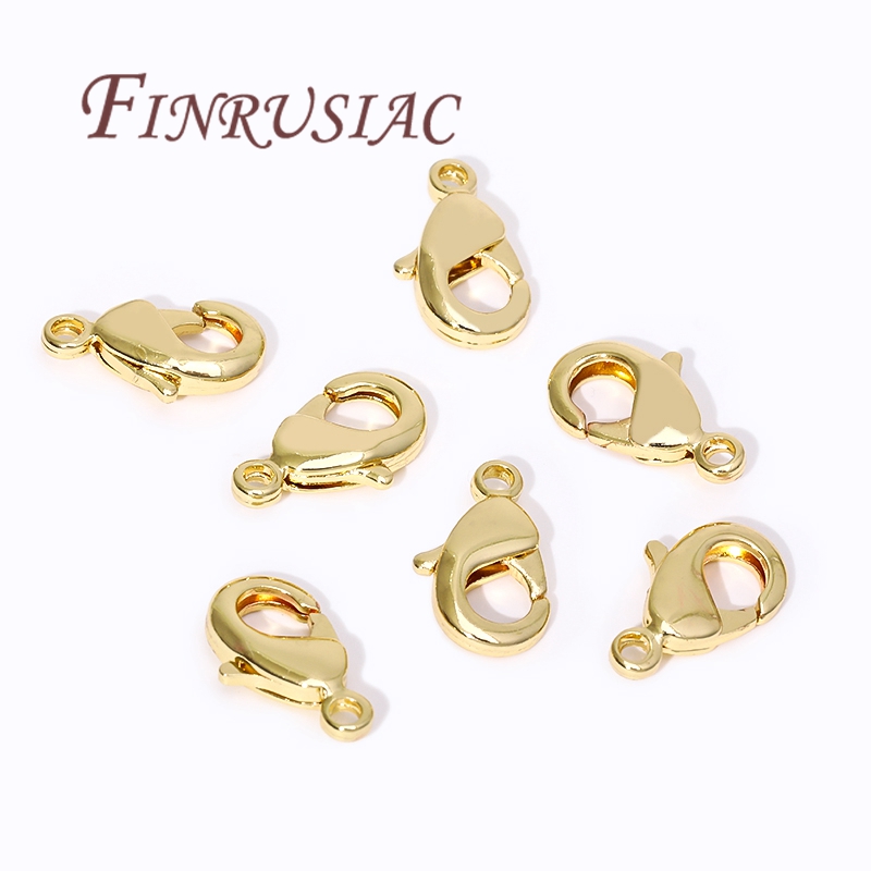 Jewelry Making Gold - 18K Gold Plated Lobster Clasps For