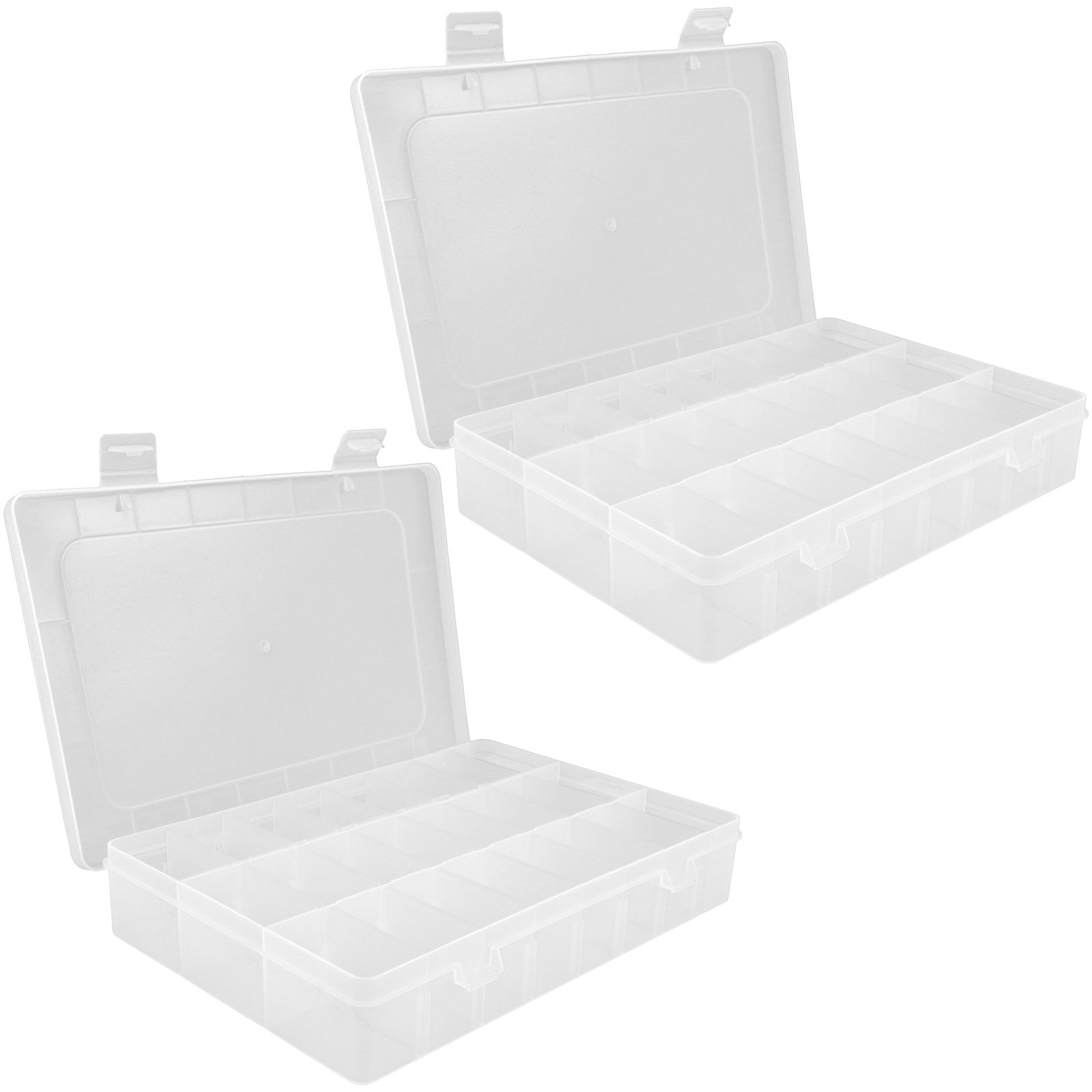 2 Pcs Plastic Grid Organizer S - Jewelry Making Organizer recension och pris
