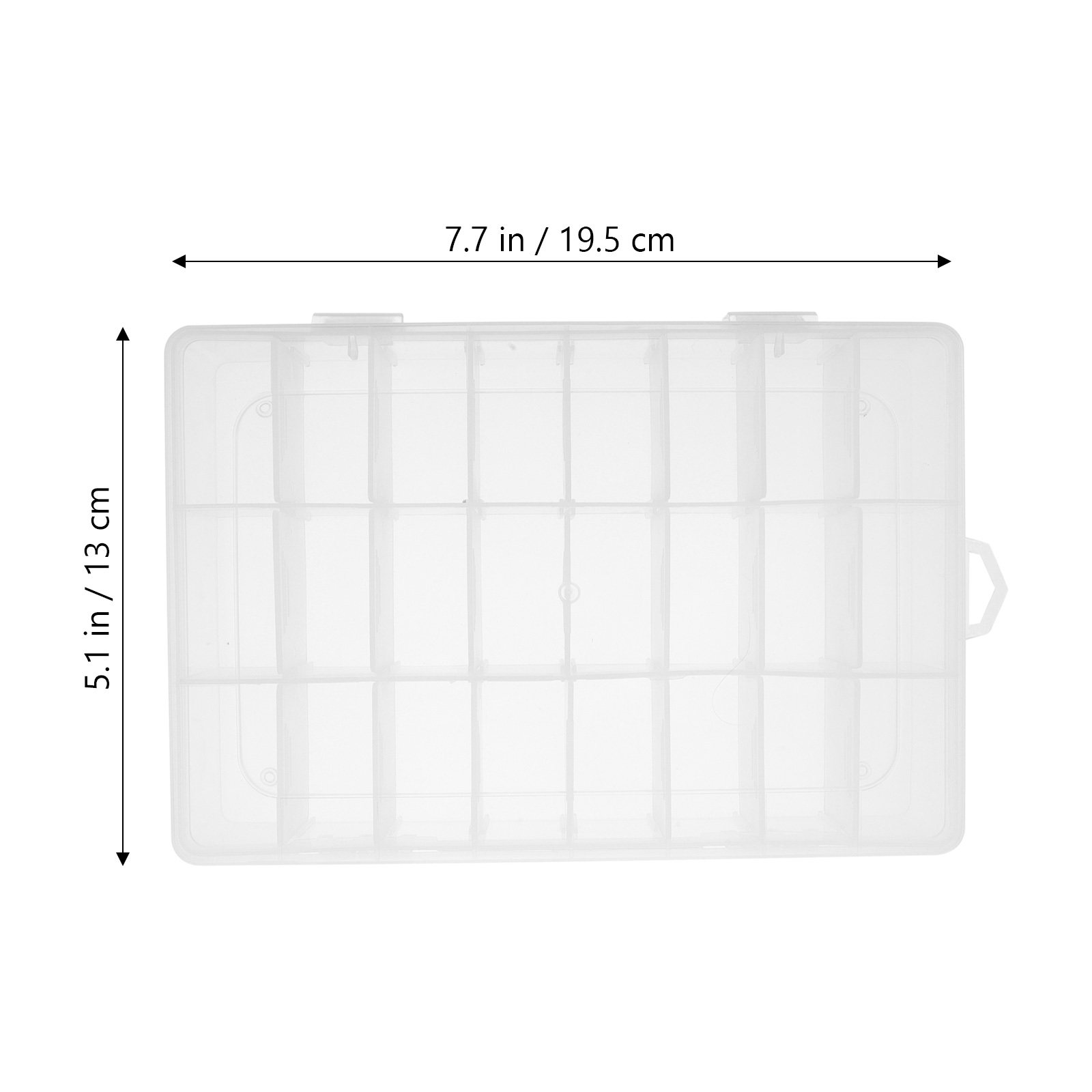 2 Pcs Plastic Grid Organizer S - Jewelry Making Organizer recension och pris