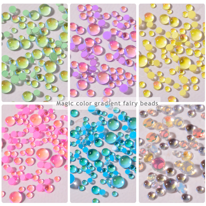Candy Color Mermaid Round Clea - Crystal Bead Mix recension och pris