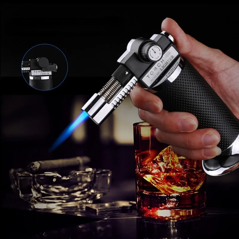 Gas Lighter Windproof BBQ Kitc - Jewelry Making Torch recension och pris