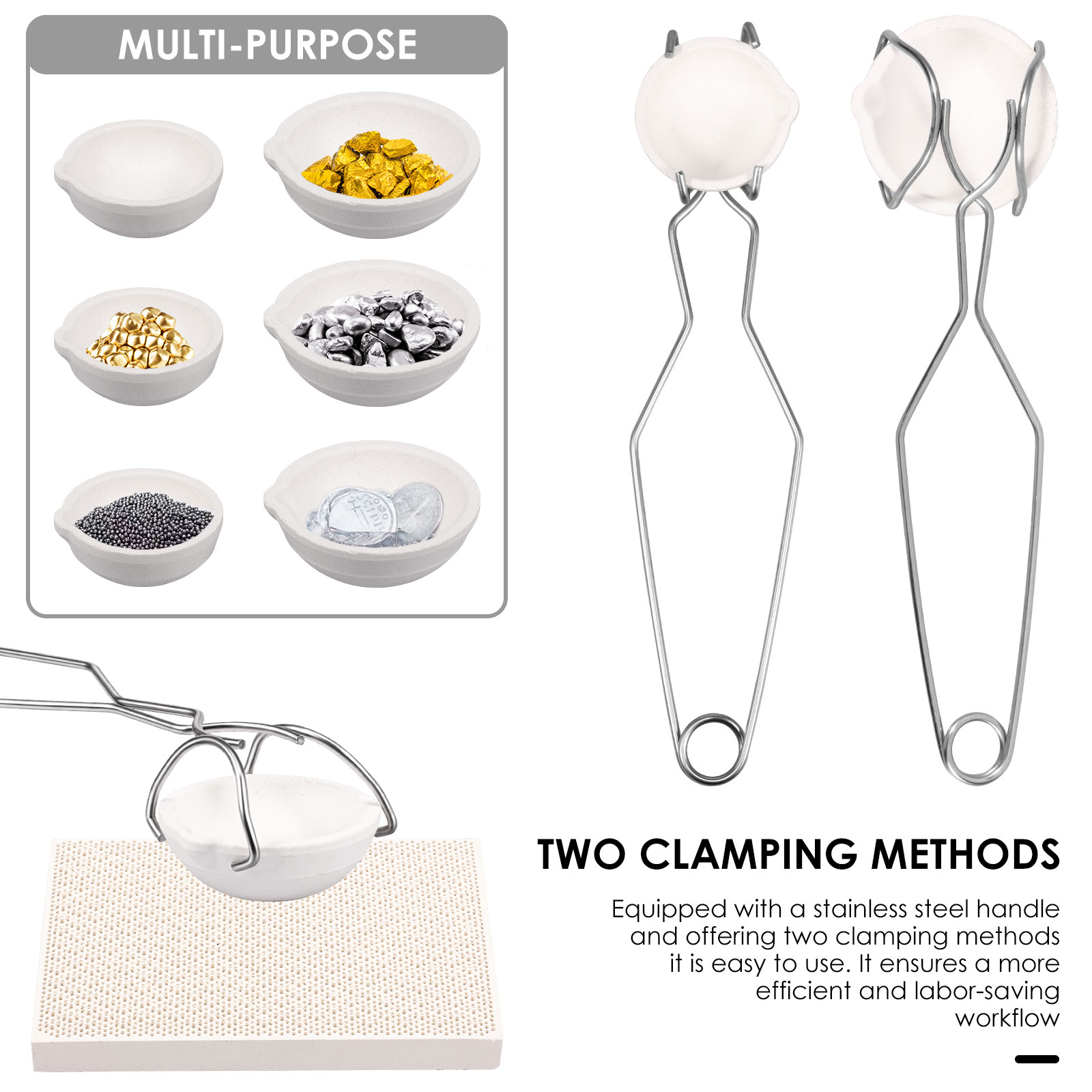 Crucible Set High Purity Torch - Jewelry Making Torch recension och pris