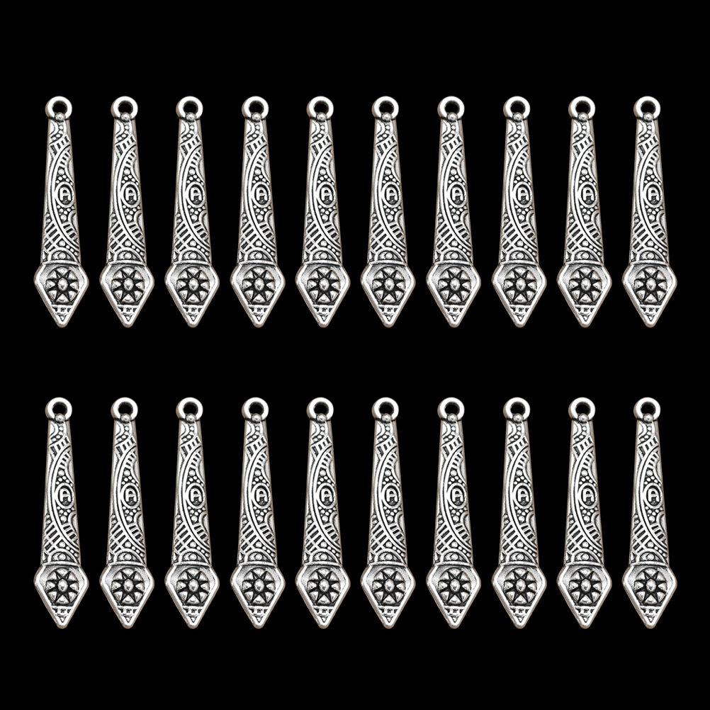 20Pcs Alloy Torch Charm Pendan - Jewelry Making Torch recension och pris