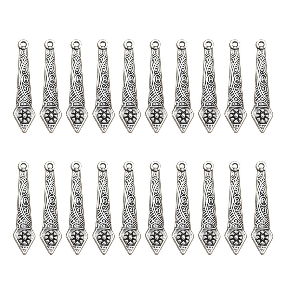 20Pcs Alloy Torch Charm Pendan - Jewelry Making Torch recension och pris