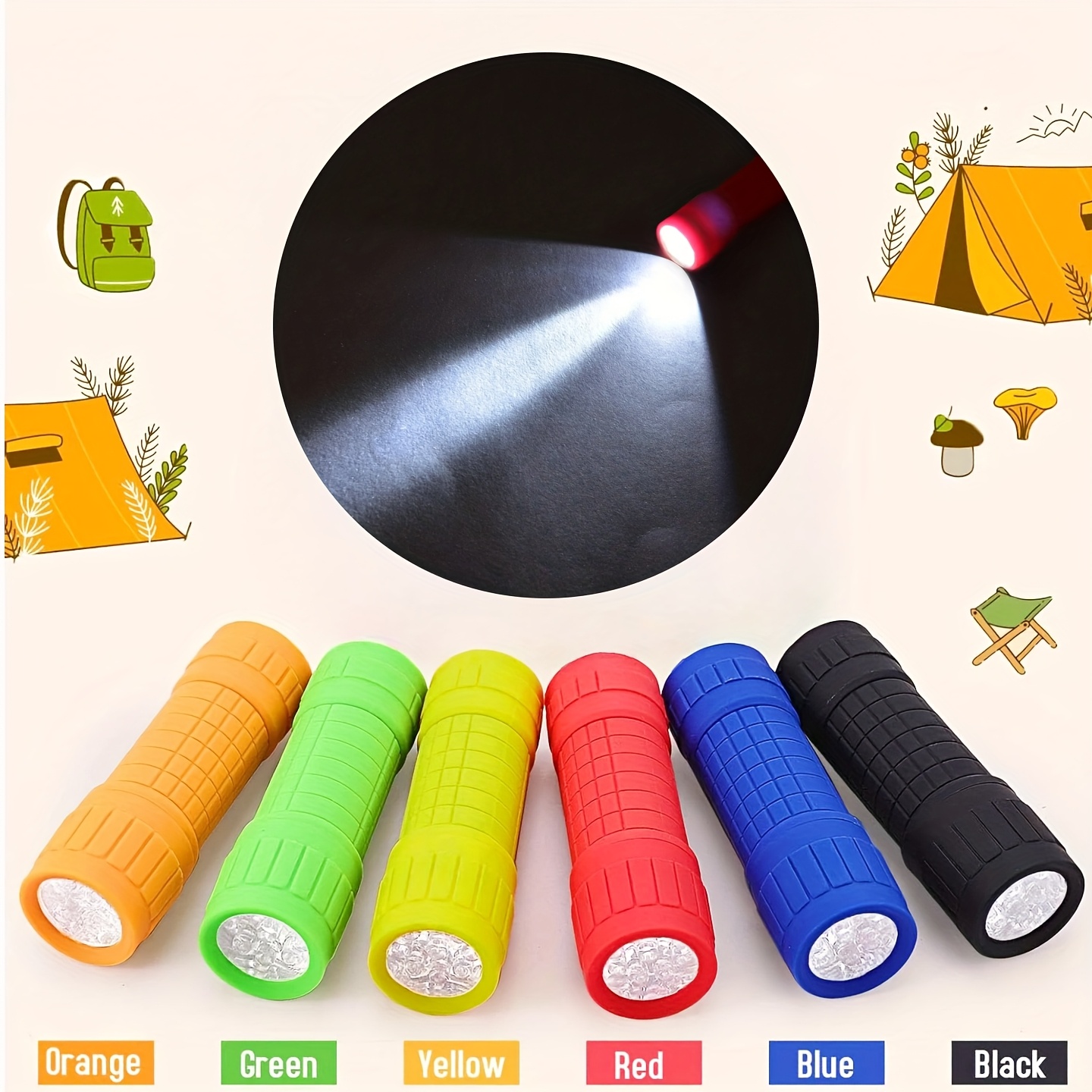 Mini Portable Flashlight 9XPE  - Jewelry Making Torch recension och pris