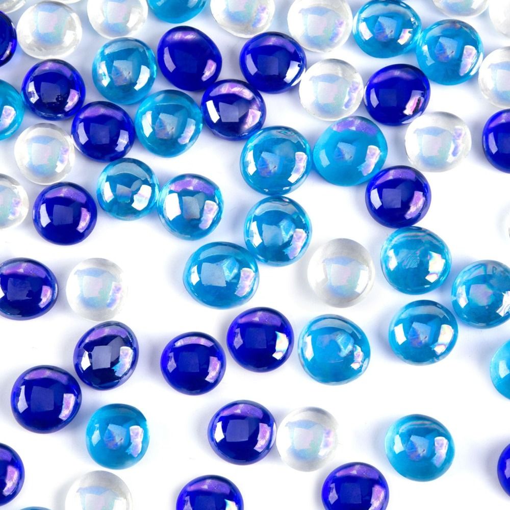 Glass Pebbles Vase Filler Bead - Crystal Bead Mix recension och pris