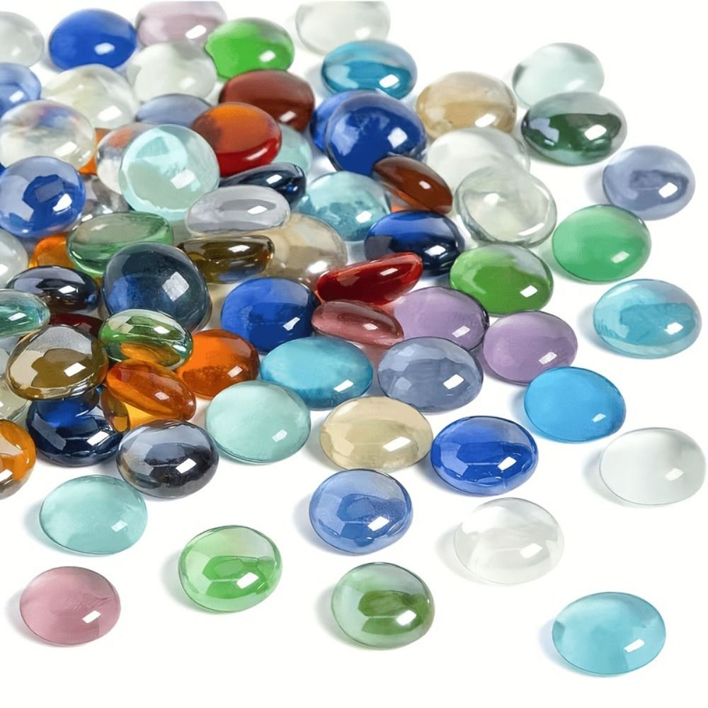 Glass Pebbles Vase Filler Bead - Crystal Bead Mix recension och pris