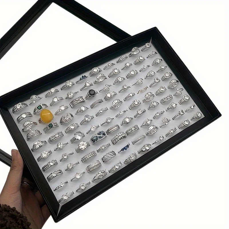 1Set Ring Holder Display Tray  - Jewelry Making Organizer recension och pris