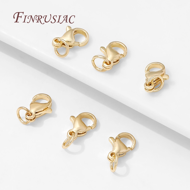 Stainless Steel Gold Plated 10 - Jewelry Making Gold recension och pris