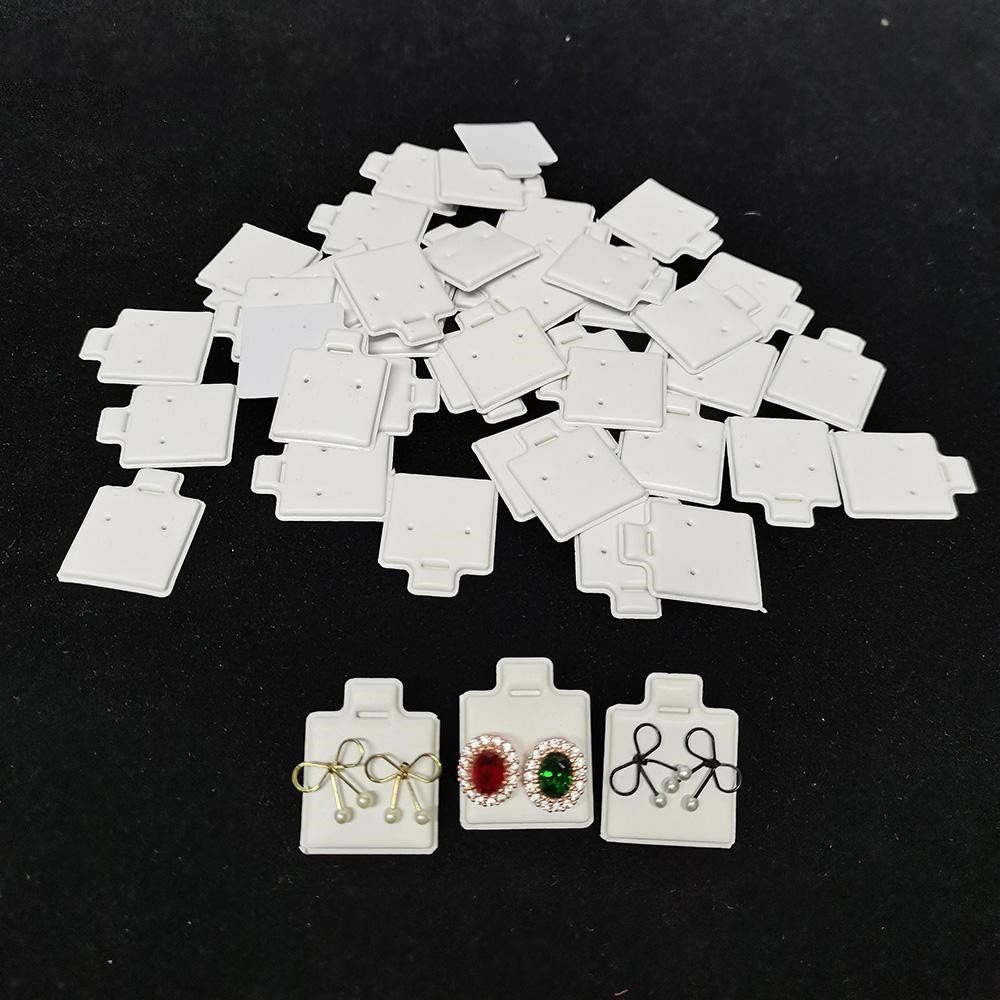 100pcs/bag Ear Studs Holder Wh - Jewelry Making Organizer recension och pris