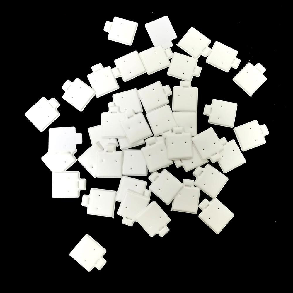 100pcs/bag Ear Studs Holder Wh - Jewelry Making Organizer recension och pris