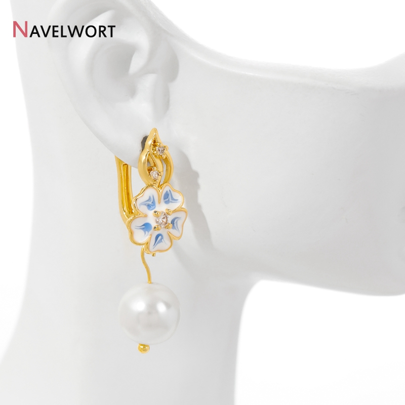 18K Gold Plated Brass With Zir - Jewelry Making Gold recension och pris