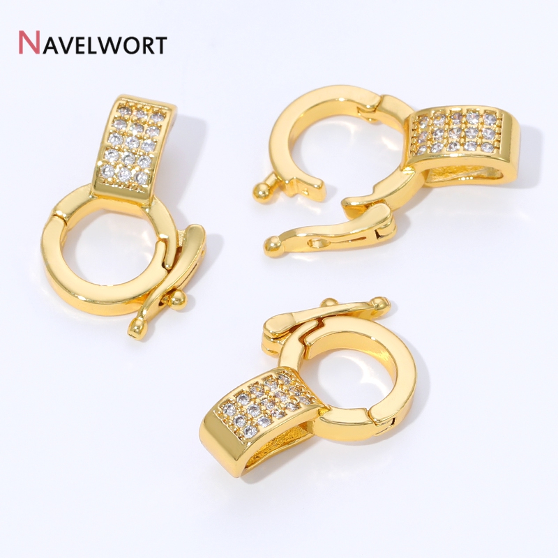 18K Gold Plated Brass Inlaid Z - Jewelry Making Gold recension och pris