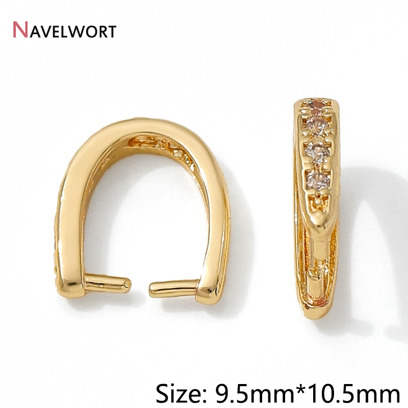 14K Gold Plated Brass Metal In - Jewelry Making Gold recension och pris