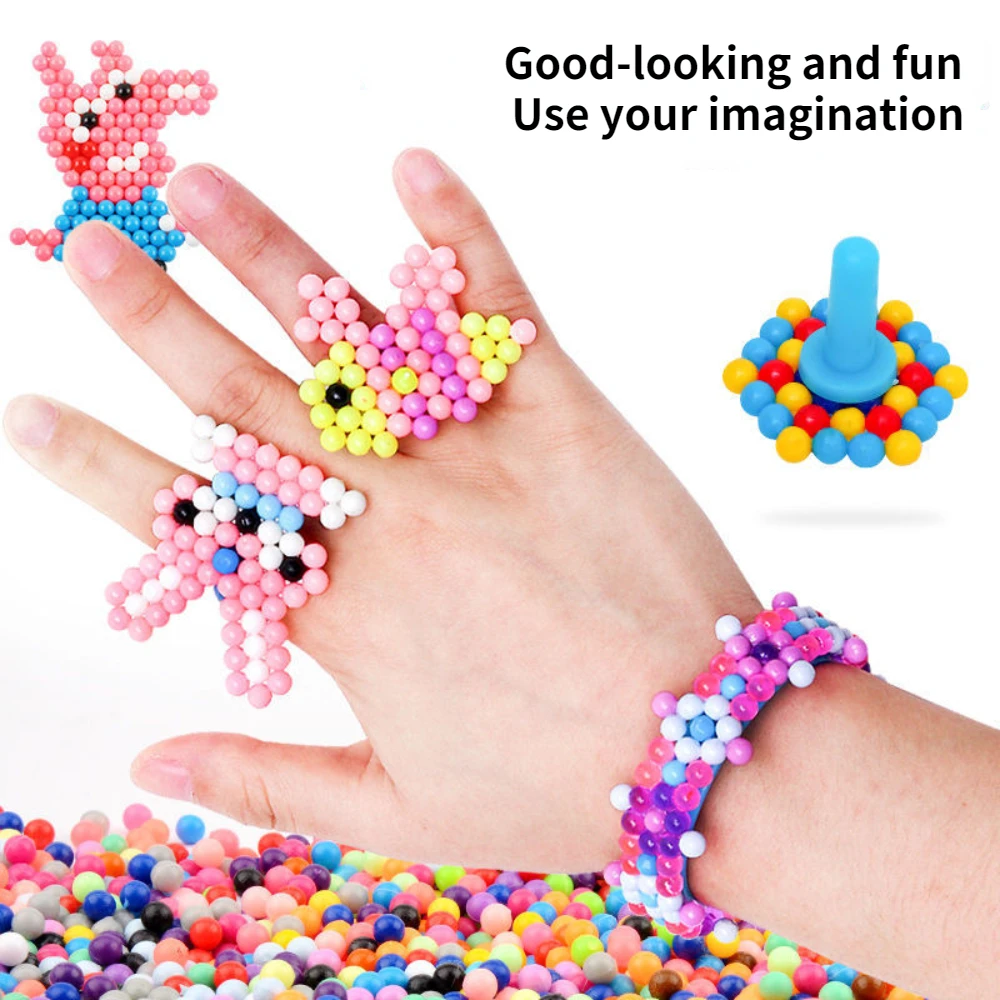 1000 Pcs/box DIY Water Spray M - Crystal Bead Mix recension och pris