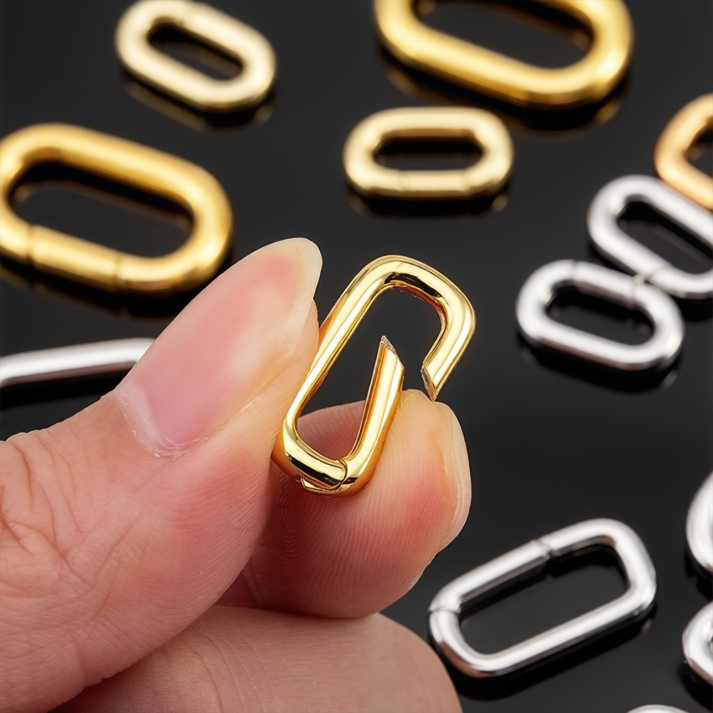 2pcs 18K Gold Plated Filled Ov - Jewelry Making Gold recension och pris