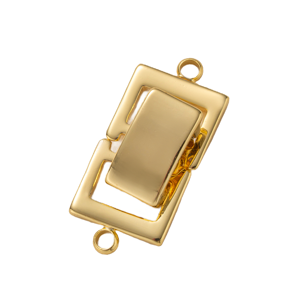 2pcs 14K Gold Plated Layered C - Jewelry Making Gold recension och pris